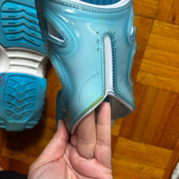 90s Y2k blue jelly slides - Picture 3 of 5